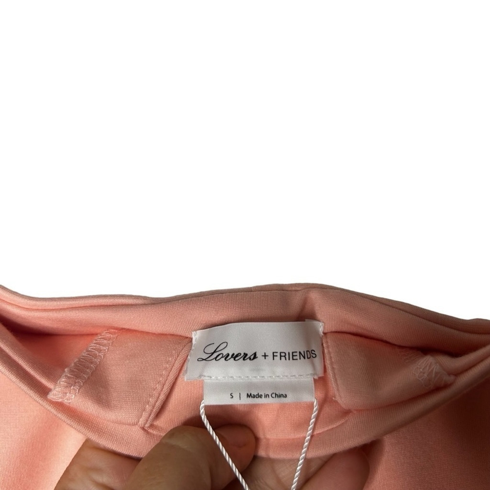 Lovers + Friends Blush Pink Arma Mini Off The Shoulder Party Dress Blush Pink S - Picture 5 of 11